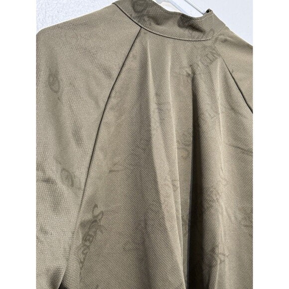 VTG Scentlok Classic Men's Zip Up XL Jacket Olive Green Hunting Logo Made in USA - Picture 5 of 10